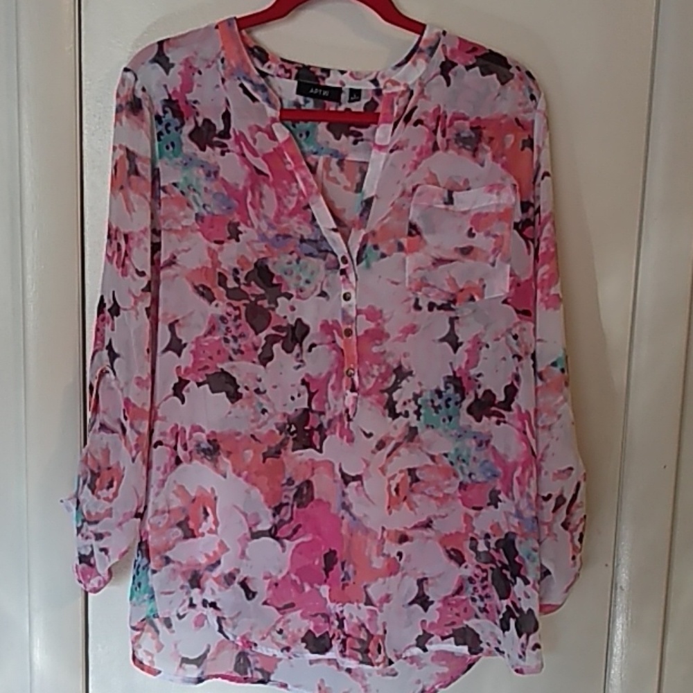 Sheer Apt. 9 Blouse